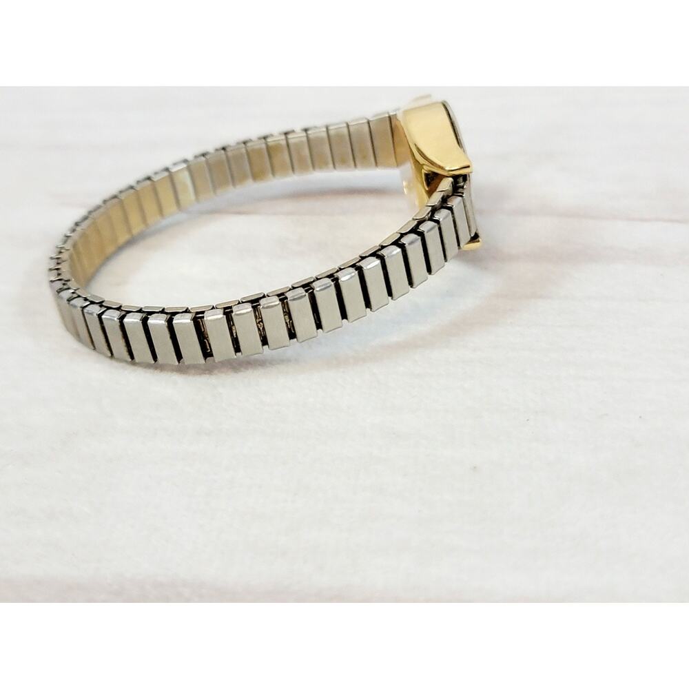 Vintage Advance Women's Quartz Watch Gold Tone Band 20mm Case- New Battery - Picture 14 of 14